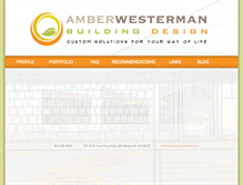 Tablet Screenshot of amberwesterman.com